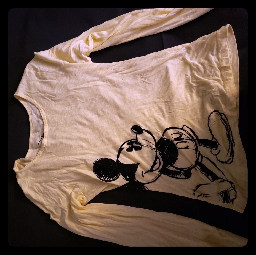 Mickey Mouse long sleeved shirt